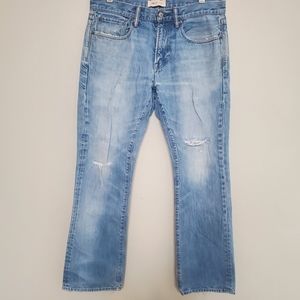 Gap Light, Bootcut, Distressed Jeans